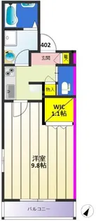 COMFORT DURA【4階】の間取り