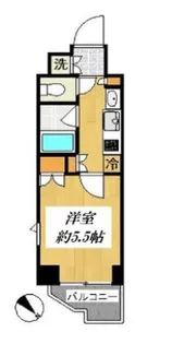 ルーブル川崎中丸子【3階】の間取り