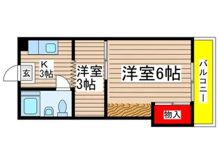 マヤマンション【3階】の間取り