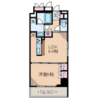 HF新横浜レジデンス【3階】の間取り