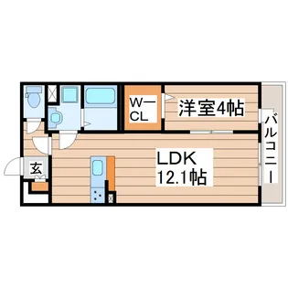 リブリ・2【2階】の間取り