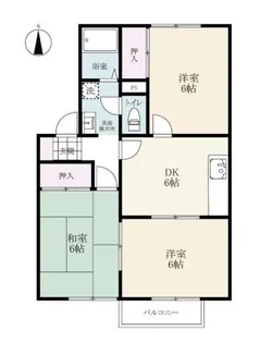 メゾン アリュール【1階】の間取り