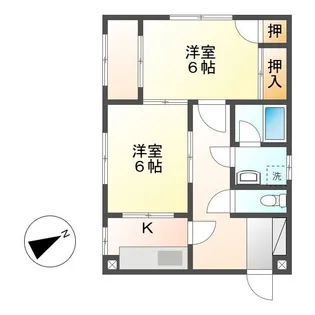 泉ハイツ【3階】の間取り
