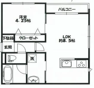 ハイペアIII【3階】の間取り
