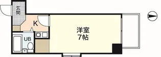 コマツエステート3【4階】の間取り