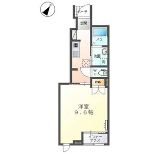 コンフォートオリーブ【1階】の間取り