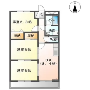 ロイヤルツインの間取り