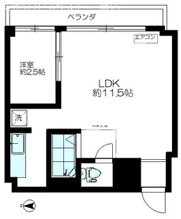 コーポ高橋【2階】の間取り