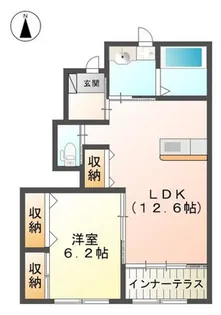 エターナルI【1階】の間取り