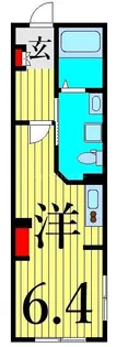 AIR TOWER NIPPORI B棟【4階】の間取り