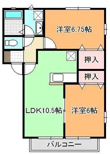 モンテ C【1階】の間取り