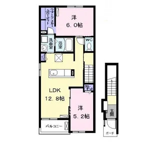 よあけのたま【2階】の間取り