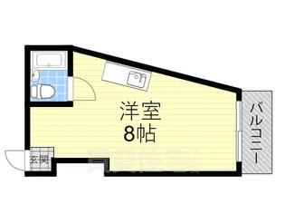ラパンジール阿波座2【5階】の間取り