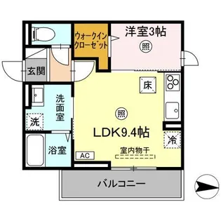 セントラルIWAMI TYPE-2【2階】の間取り