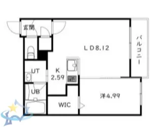 仮)N7W11MS【5階】の間取り