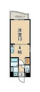 浅草寺相馬参番館【3階】の間取り