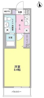 ユニテ・プラスツー【2階】の間取り