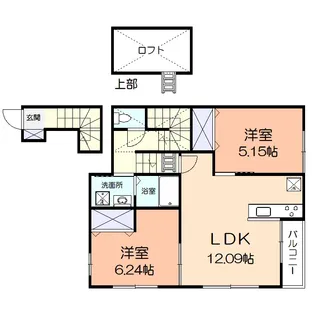 プリオーレ テラ【2階】の間取り