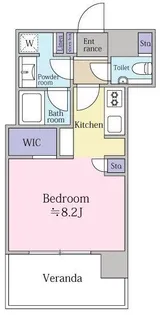 MID TOWER GRAND【5階】の間取り