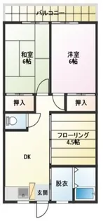 ハイネス福寿【1階】の間取り