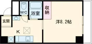 フクダ不動産新大宮マンション【3階】の間取り