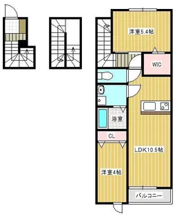Ilima明石南【3階】の間取り