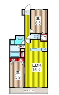 ブランズ川口本町【7階】の間取り