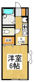 メゾンブランシュ【2階】の間取り
