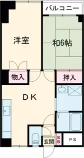 新井町マンション(仮)【3階】の間取り
