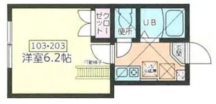 Cloudnine 2【2階】の間取り
