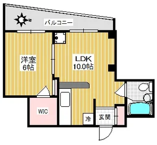 ソマール西竹の塚【4階】の間取り