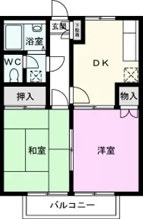 アーバニティONE【1階】の間取り