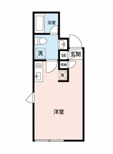 Ludens大鳥居【2階】の間取り
