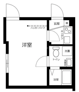 レジデンス梅島【1階】の間取り