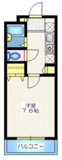 メゾンH【2階】の間取り