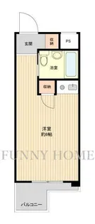 フランセジュール上町【2階】の間取り