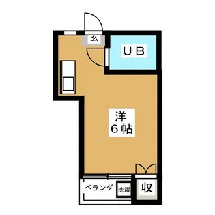 ラメゾン松原【2階】の間取り