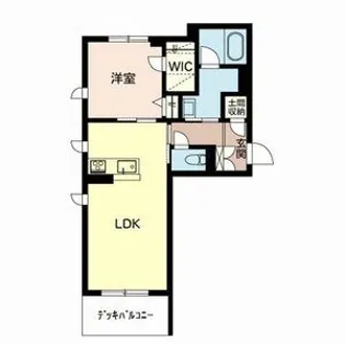 シャルマンコート【1階】の間取り
