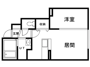 ルグラン桂木IIB棟【1階】の間取り