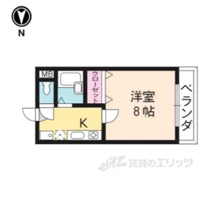 メゾン・ヴィナーシャ【4階】の間取り