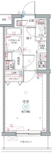 クレヴィスタ立石II【5階】の間取り