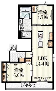 maison・premiere【1階】の間取り