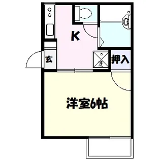 神奈川県川崎市高津区末長3【アパート】の間取り