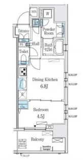 東京都千代田区内神田1【マンション】の間取り