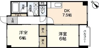 高陽第一センタービル【4階】の間取り