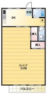 小野孝ハイツ【2階】の間取り