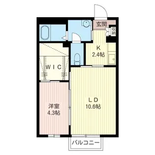 Lifa【2階】の間取り