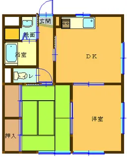 ピース21【2階】の間取り