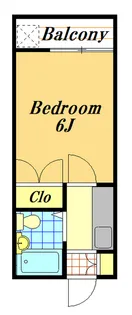 サンパレス今川【2階】の間取り