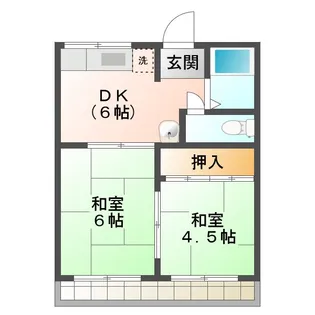 NSプレイス【2階】の間取り